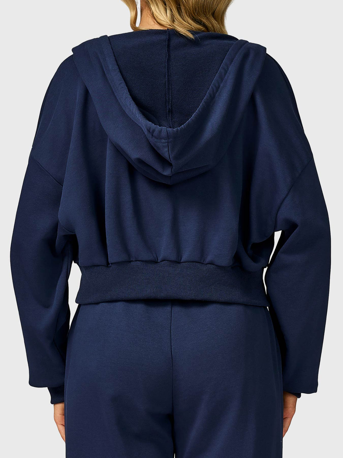 Sabrina Cropped Zip Hoodies - AERLO