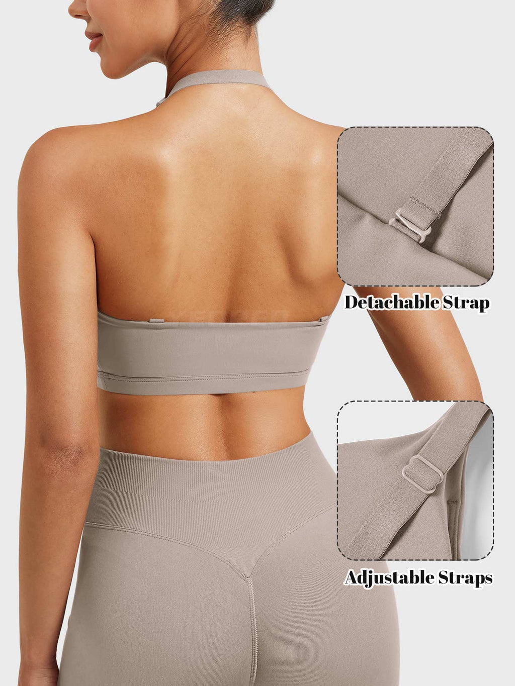 Brassière de sport Micaela Twist Front - AERLO