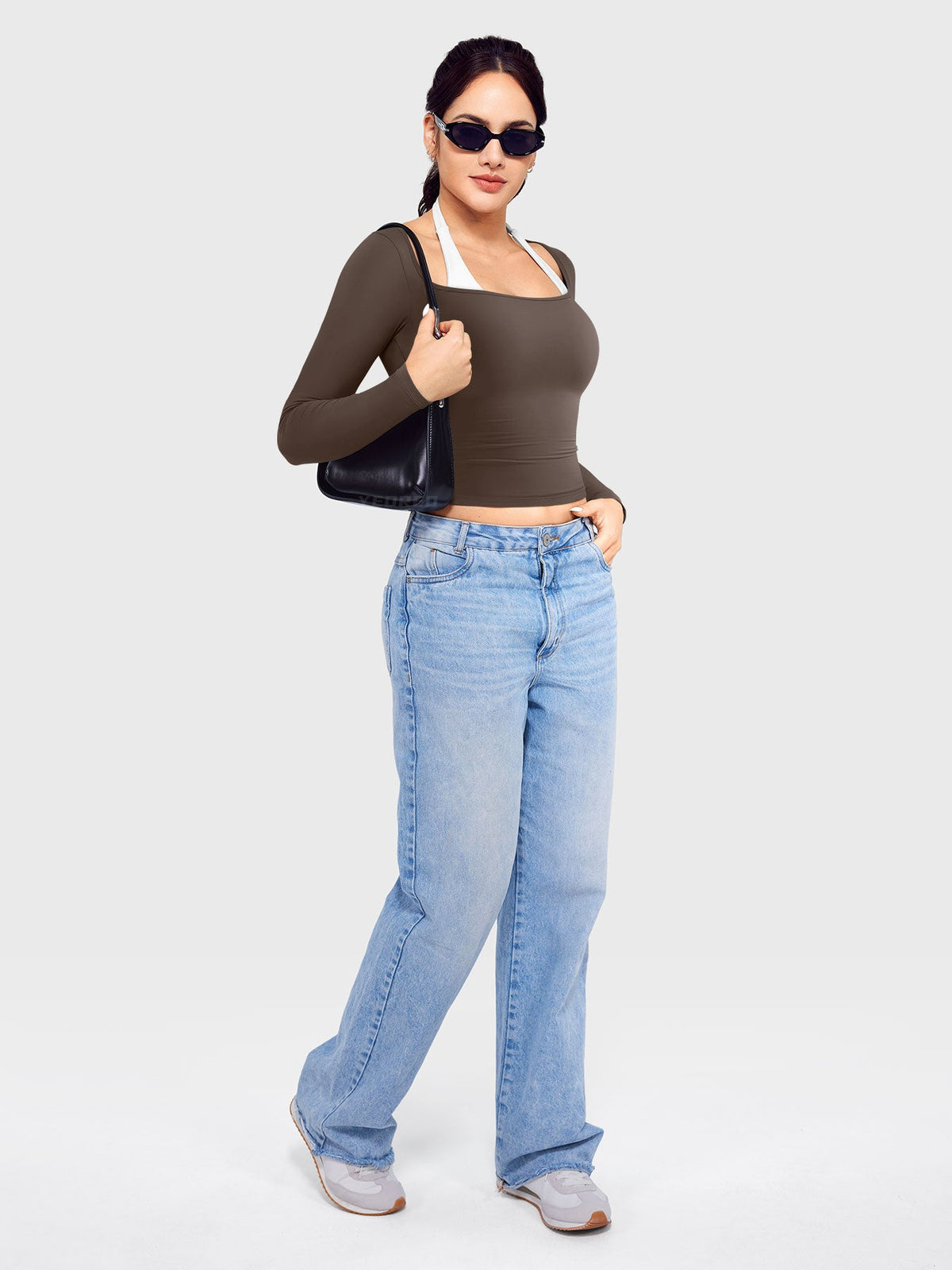 Haut manches longues Arleney Square Neck - AERLO