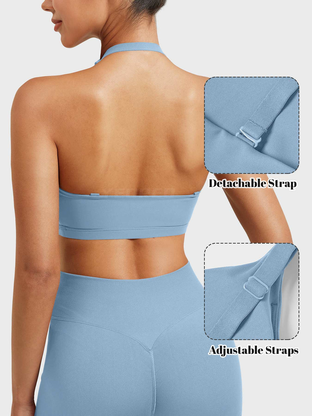 Brassière de sport Micaela Twist Front - AERLO