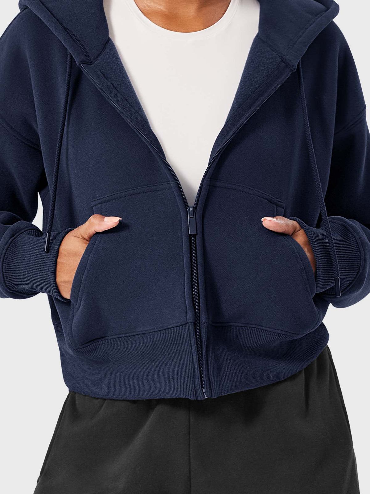 Katrine Zip Up Fleece Hoodies - AERLO