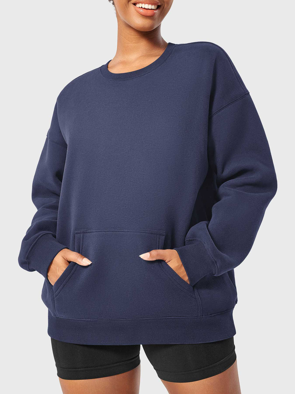 Jocely Oversized Fleece Sweatshirts - AERLO