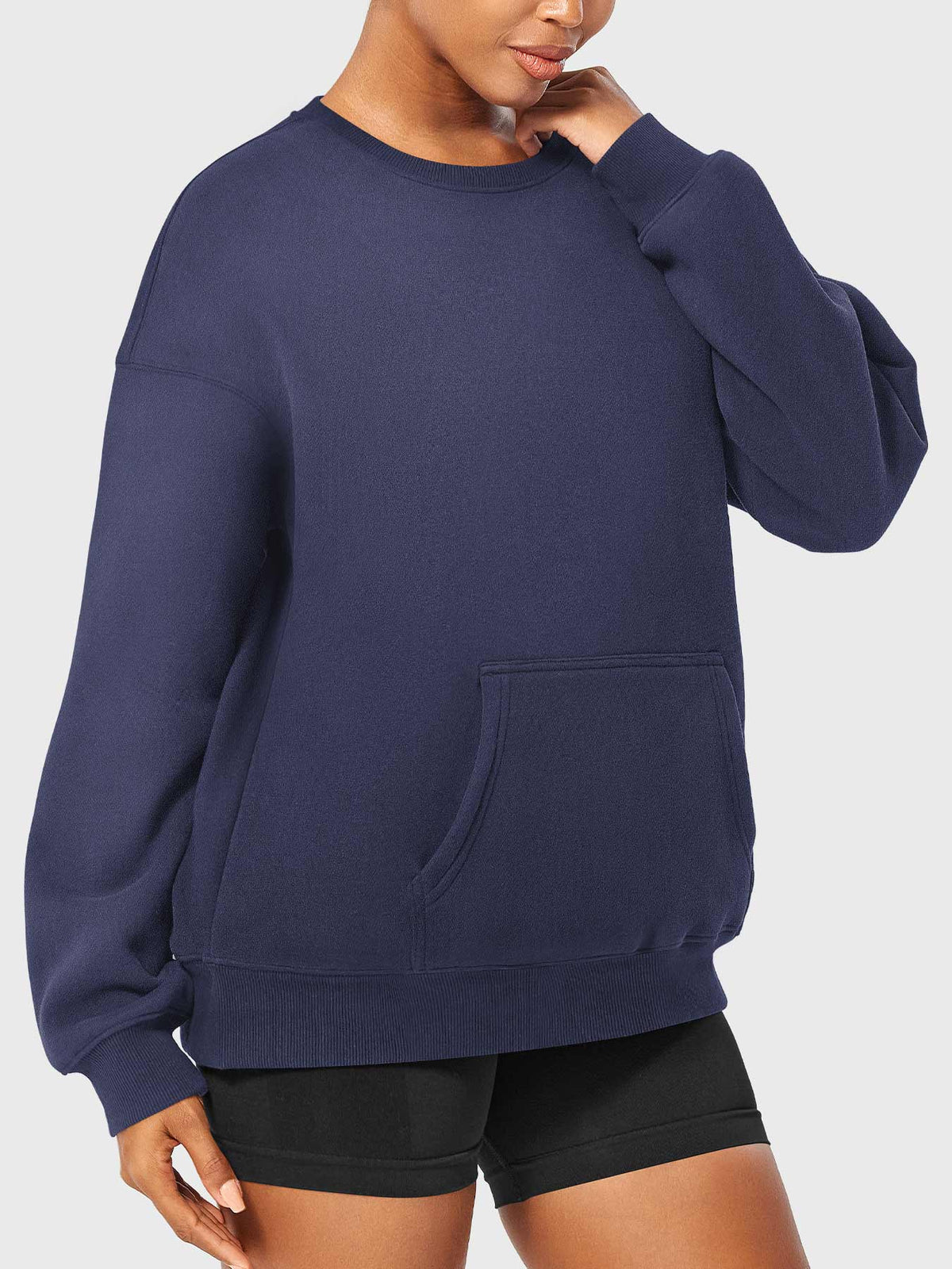Jocely Oversized Fleece Sweatshirts - AERLO
