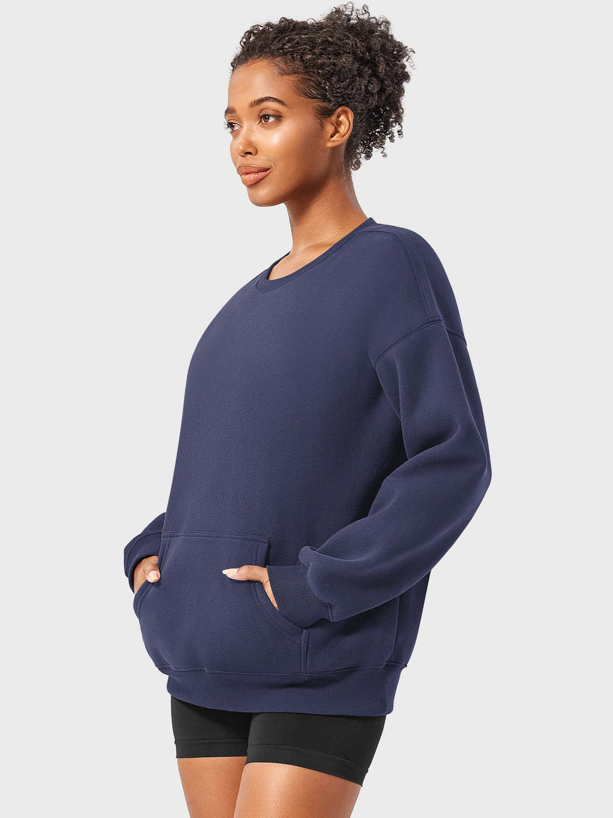 Jocely Oversized Fleece Sweatshirts - AERLO