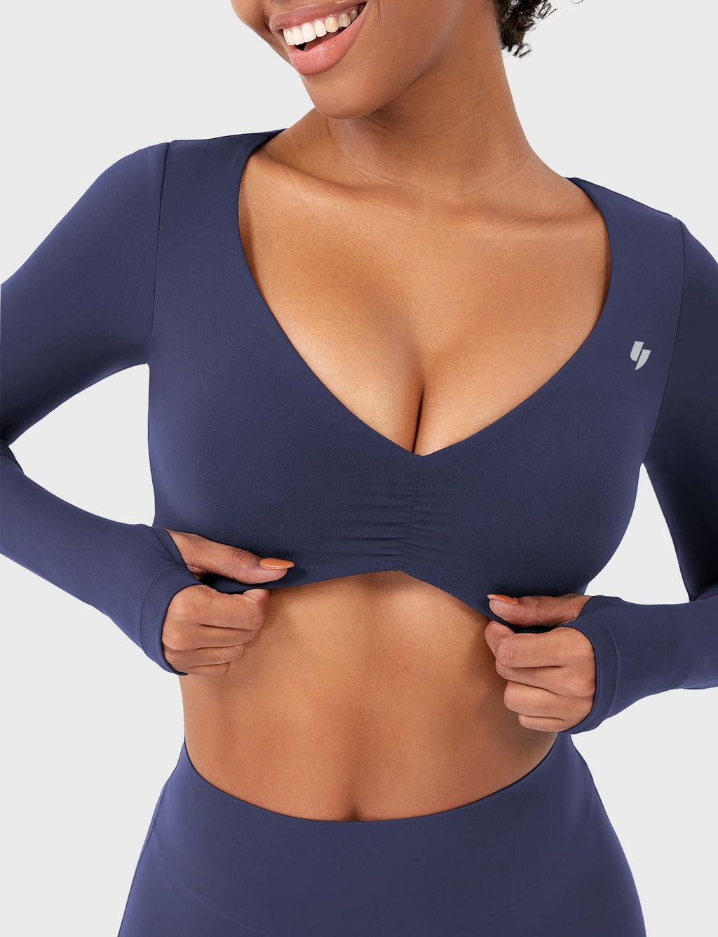 Haut manches longues Agantha Ruched - AERLO