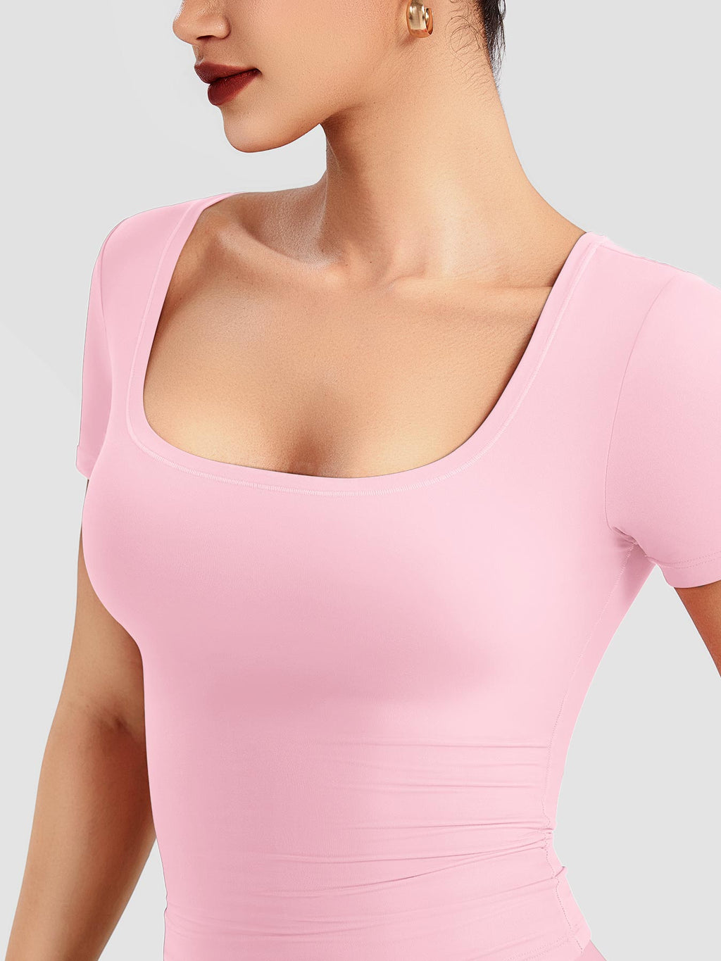 Haut Pattiy Scoop Neck T - AERLO