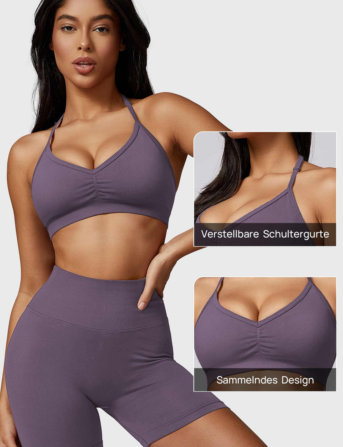 Brassière de sport Hedy Halter - AERLO