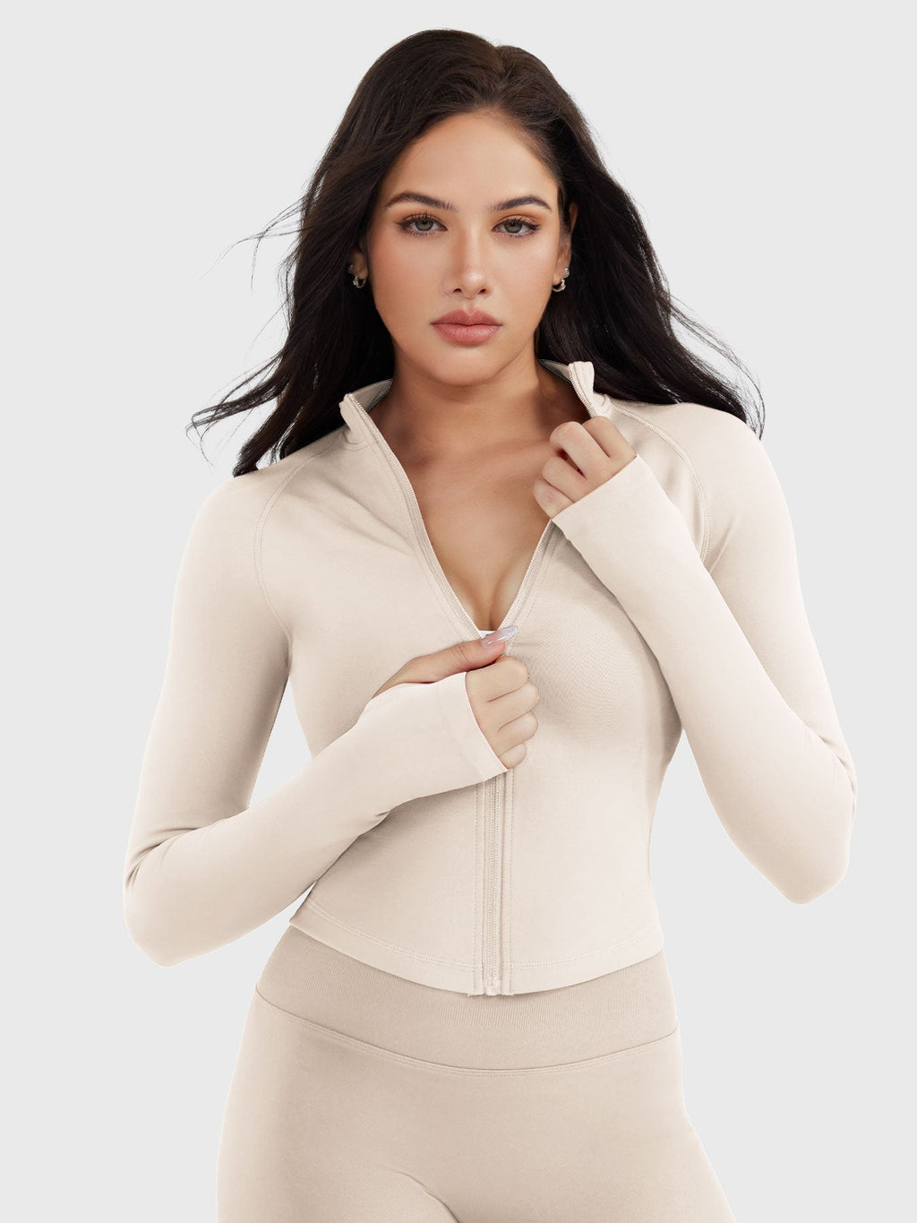 Antoniy SoftHue Seamless Zip Up Jacket - AERLO