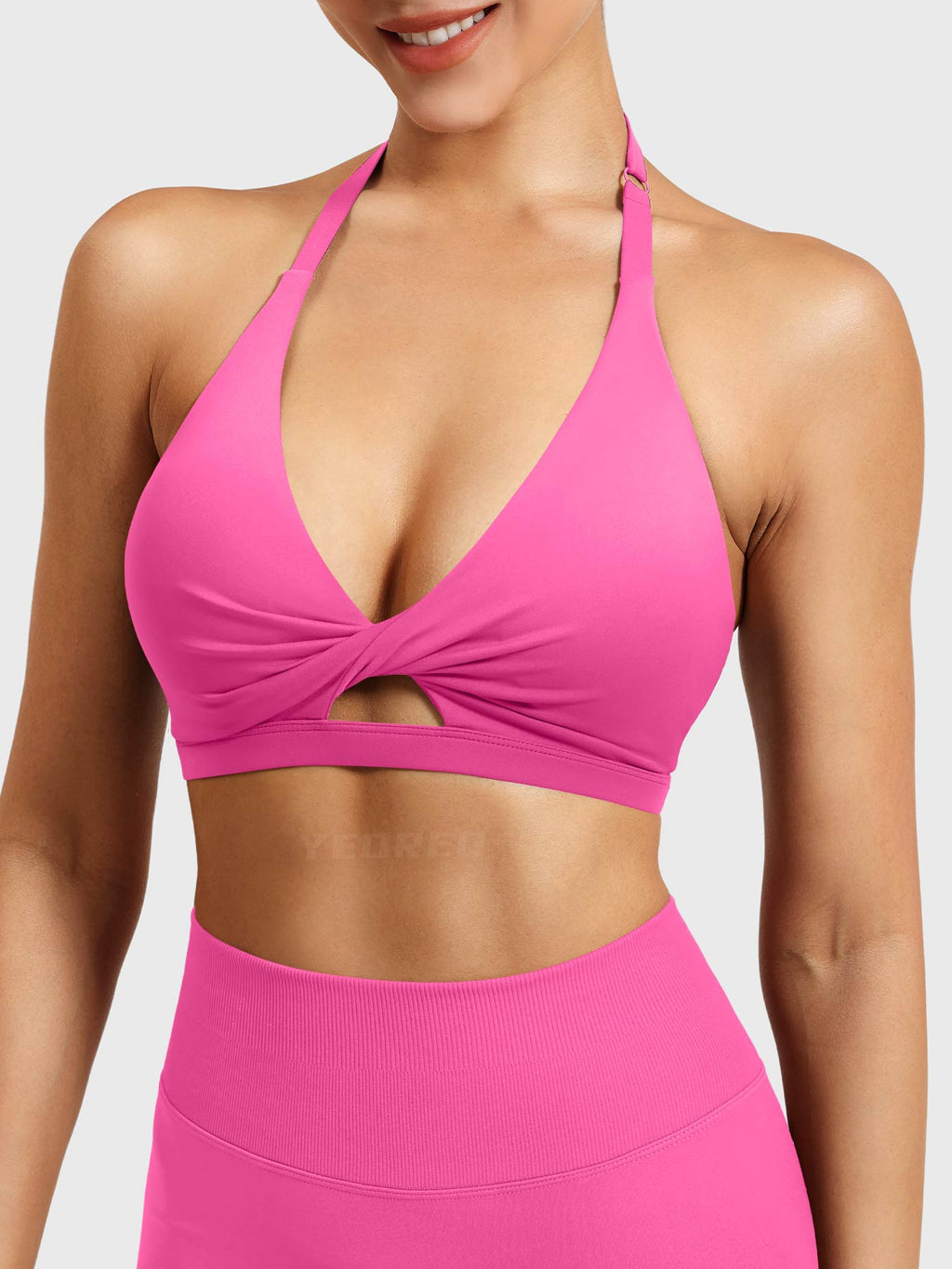 Brassière de sport Micaela Twist Front - AERLO