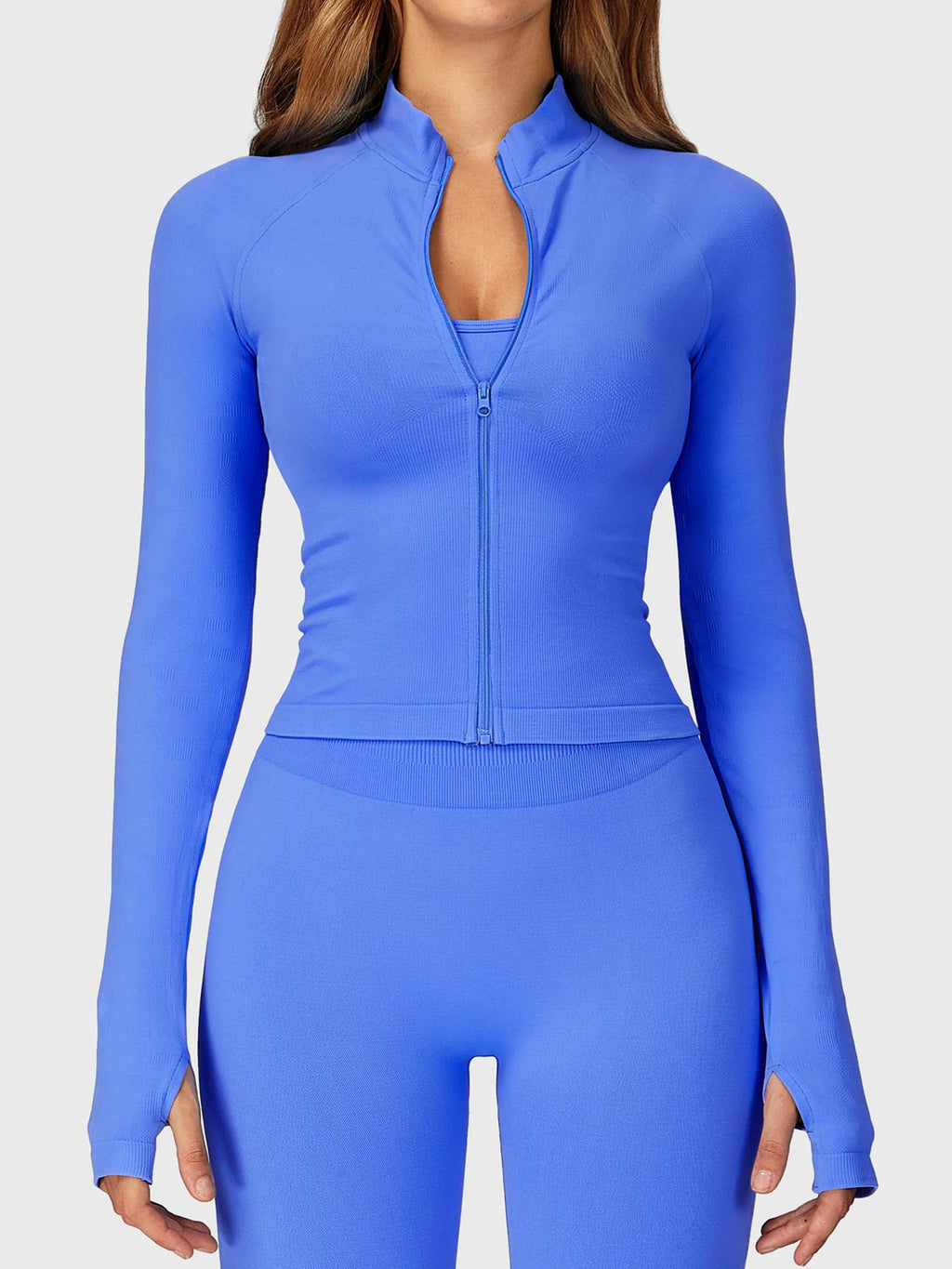 Alina Seamless Zip Up Jacket - AERLO