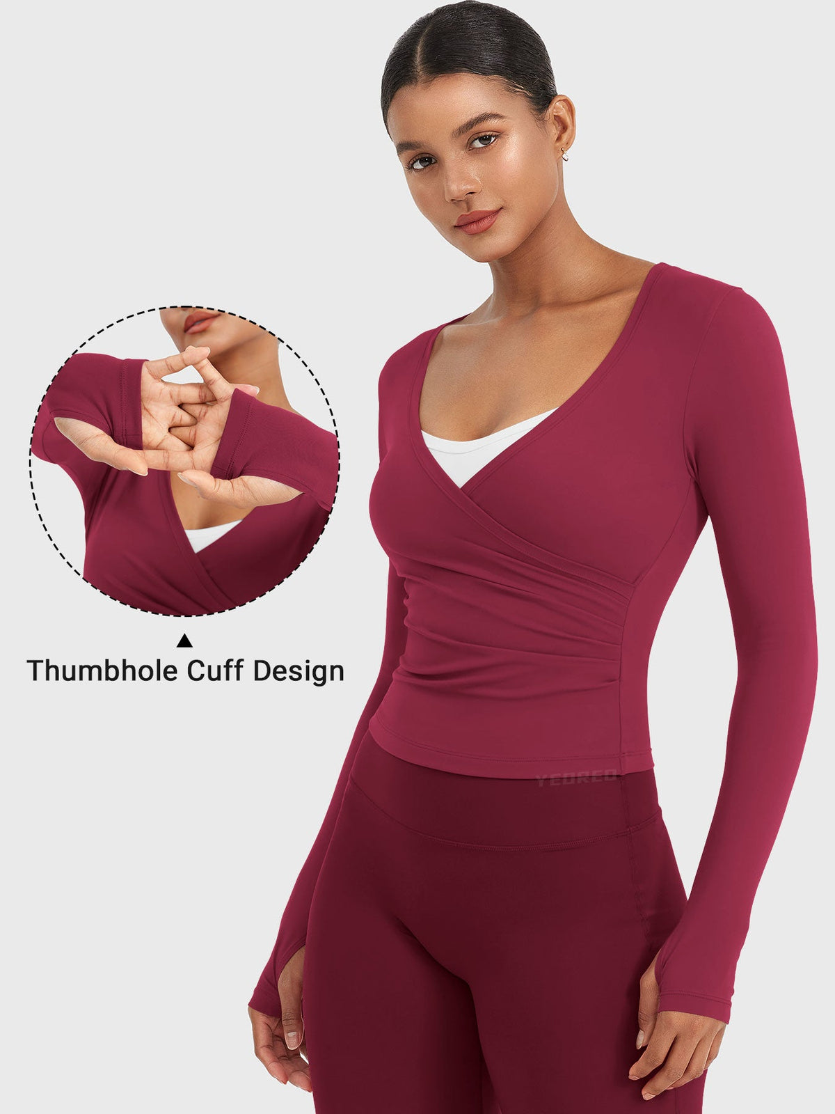 Haut manches longues Minniy V Neck - AERLO