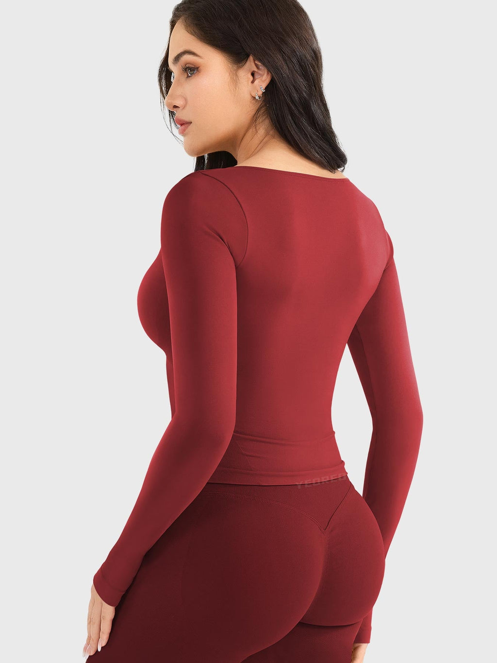 Haut manches longues Agniee sans coutures - AERLO