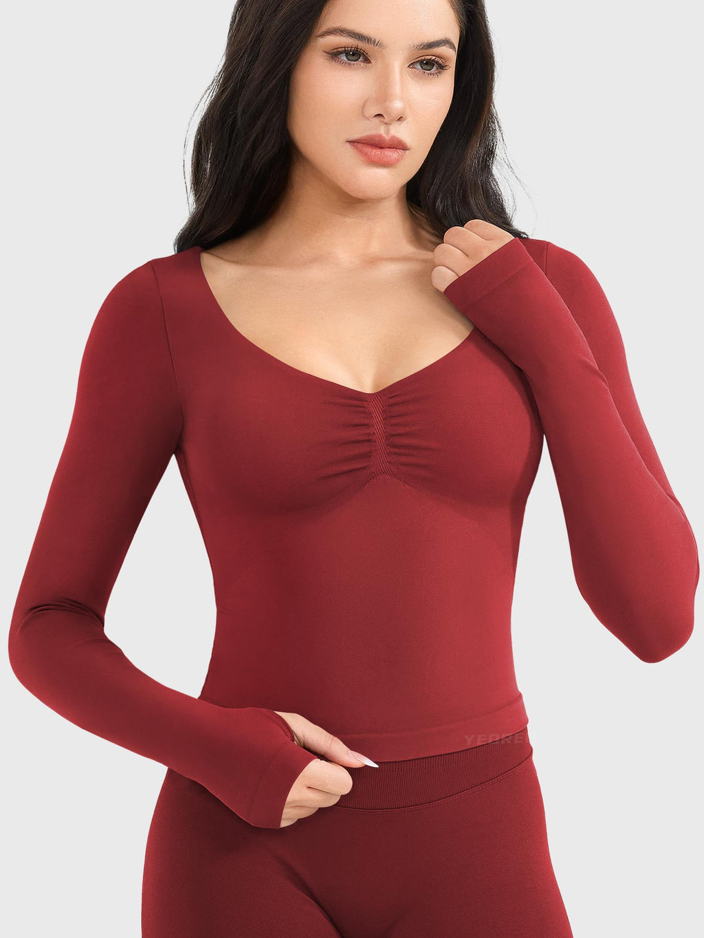 Haut manches longues Agniee sans coutures - AERLO