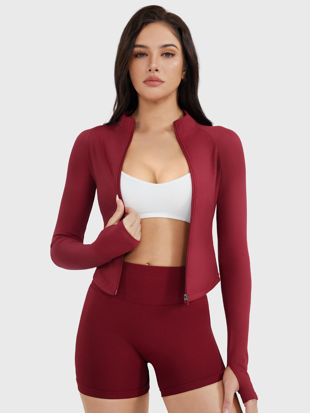 Antoniy SoftHue Seamless Zip Up Jacket - AERLO