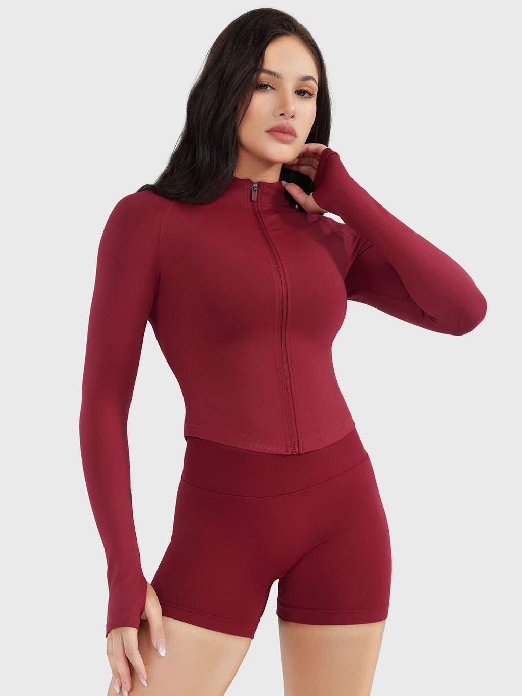 Antoniy SoftHue Seamless Zip Up Jacket - AERLO