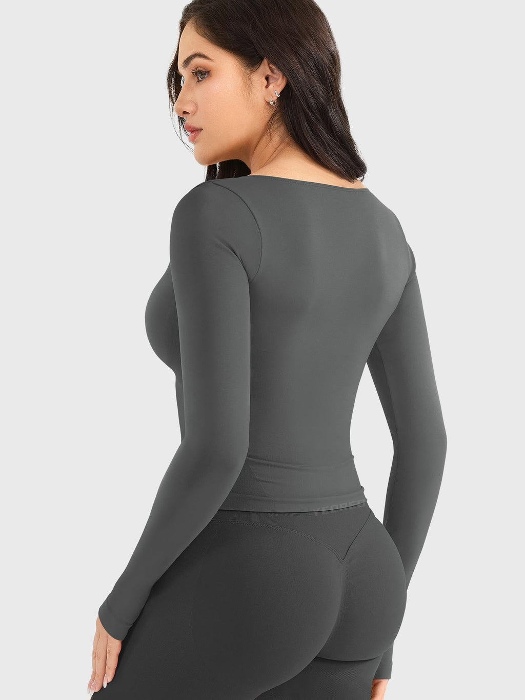 Haut manches longues Agniee sans coutures - AERLO