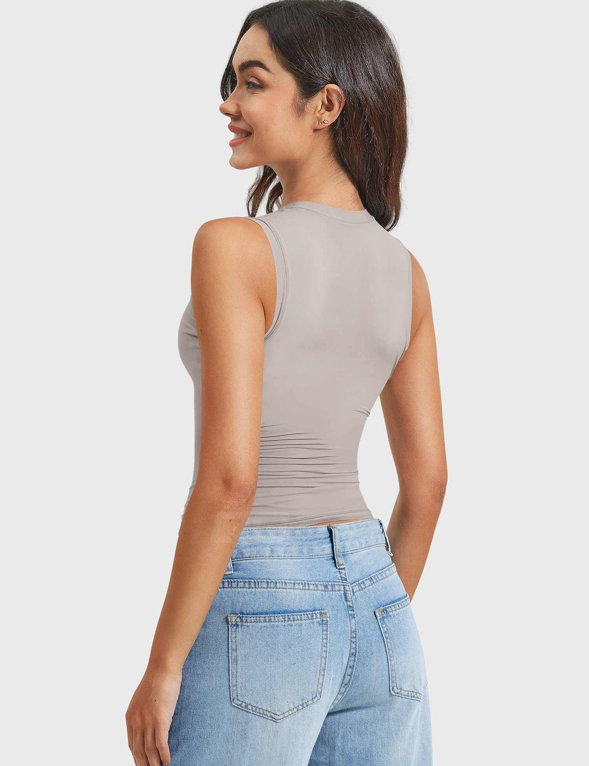 Sweeney Mock Neck Tank - AERLO