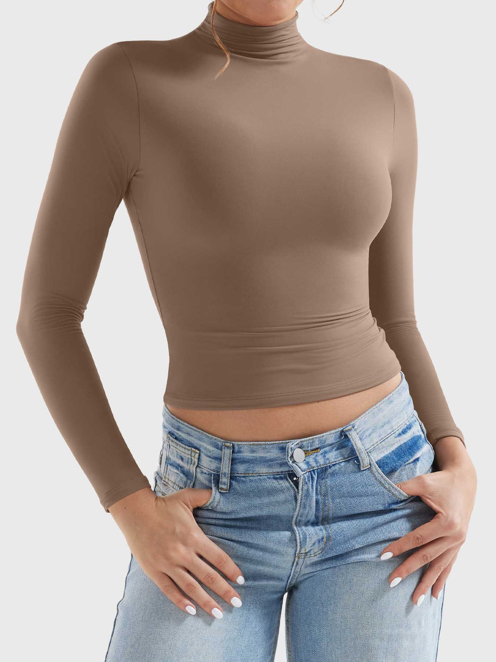 Haut manches longues Sariah Turtle Neck - AERLO