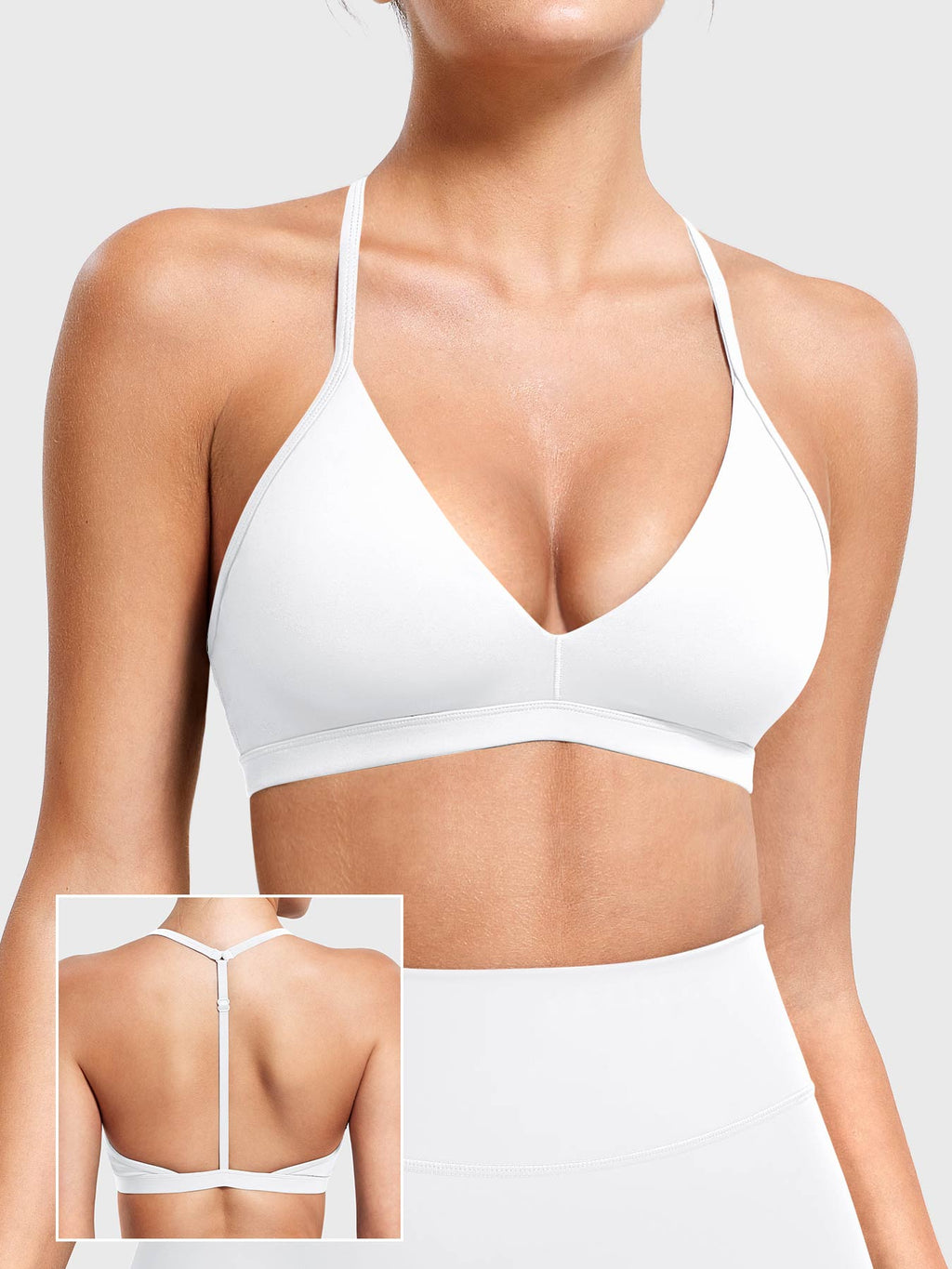 Brassière de sport Ericie V Neck - AERLO