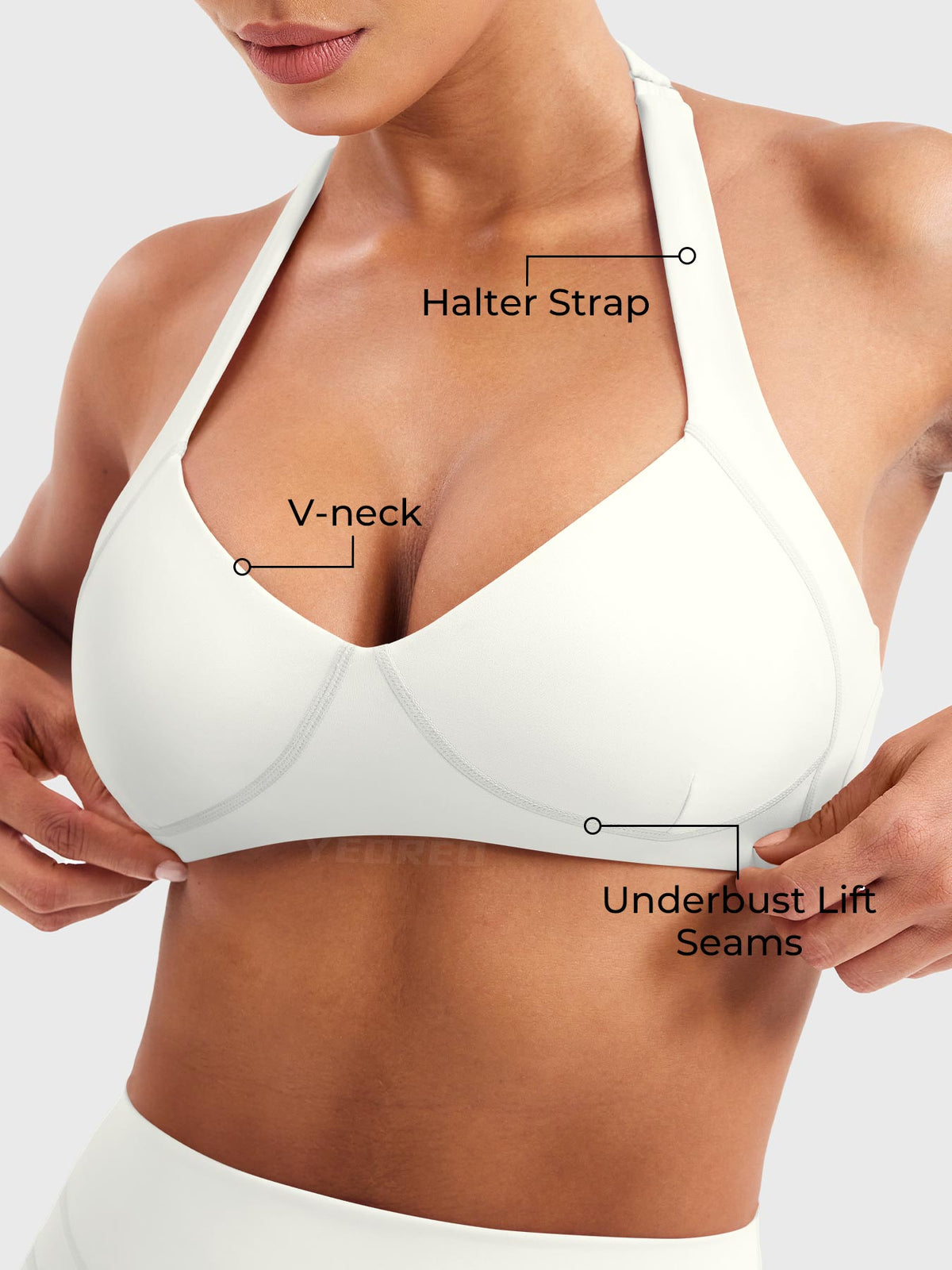 Brassière de sport Andrine Contour Halter - AERLO