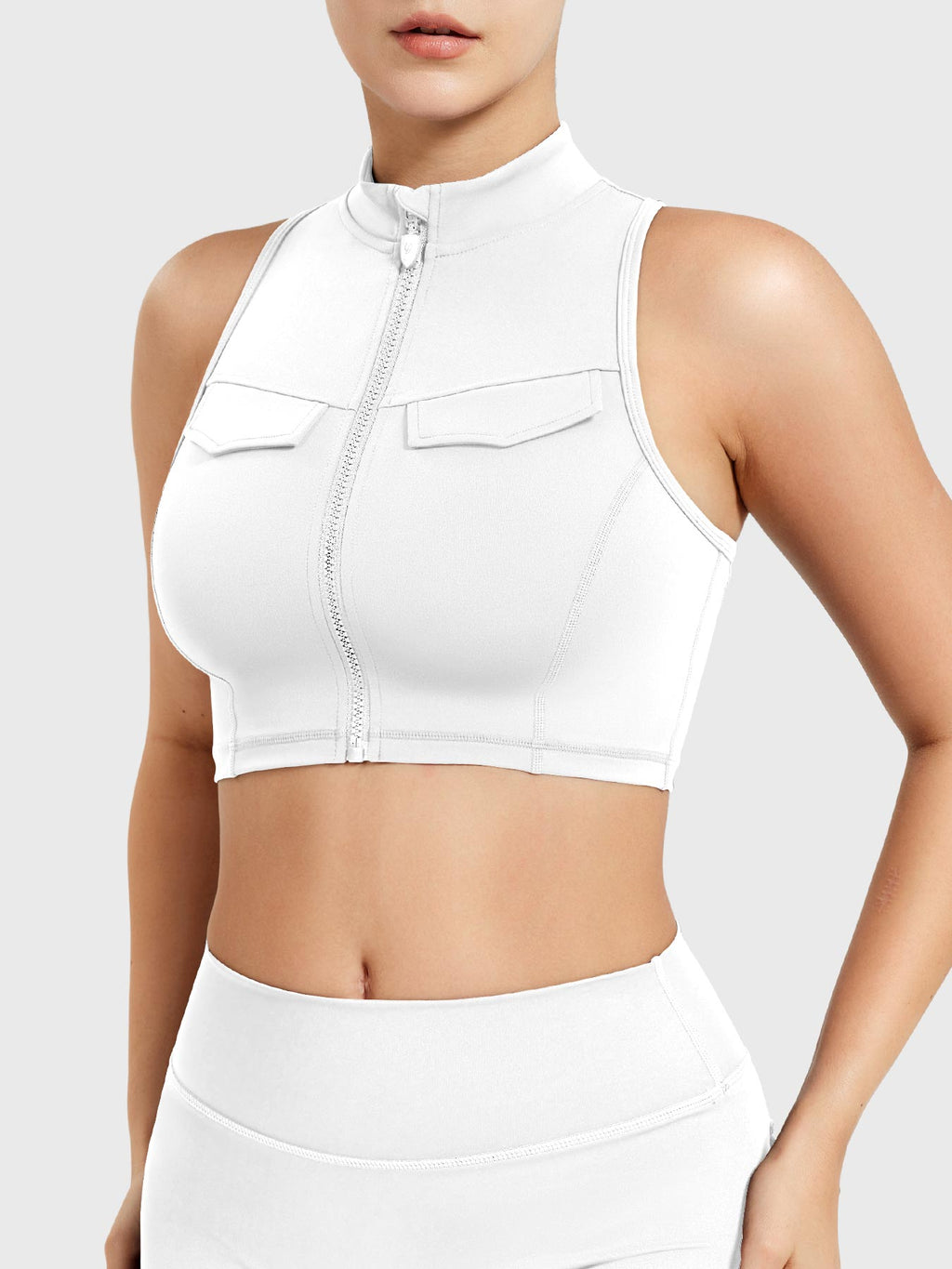 Chlonie CoreFlex Crop Tank - AERLO