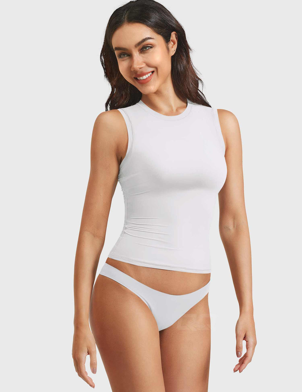 Sweeney Mock Neck Tank - AERLO