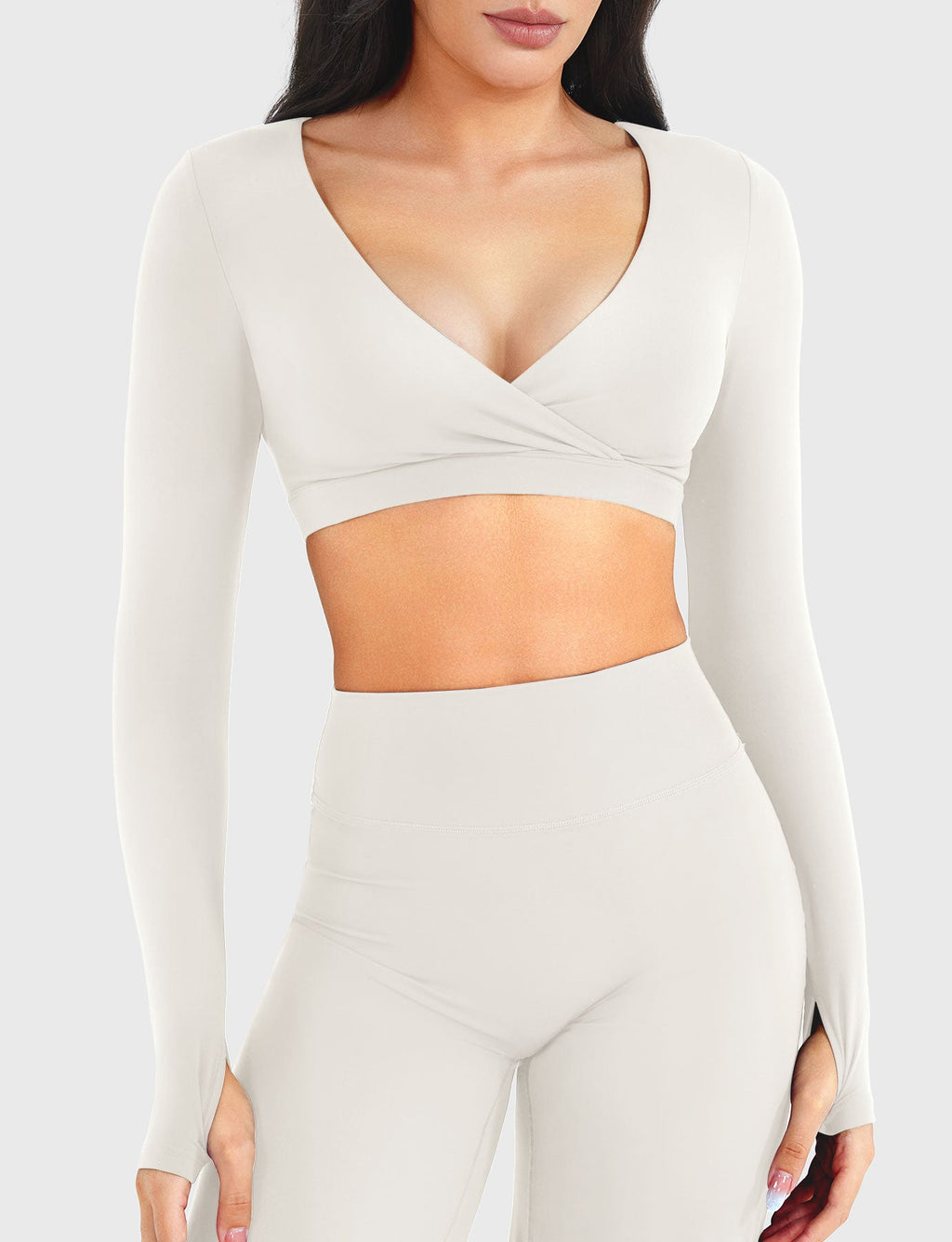 Haut manches longues Aberney V Neck - AERLO