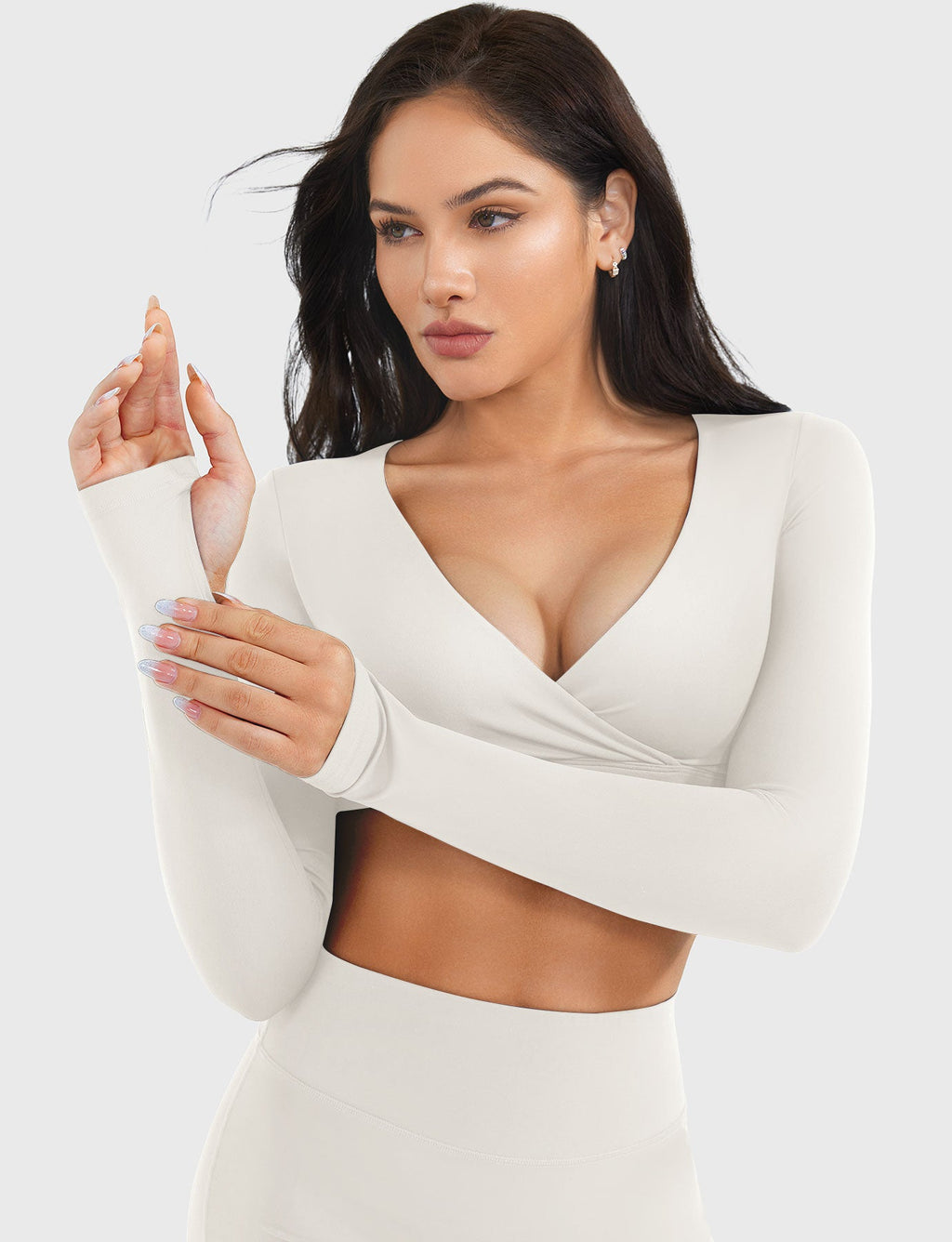 Haut manches longues Aberney V Neck - AERLO