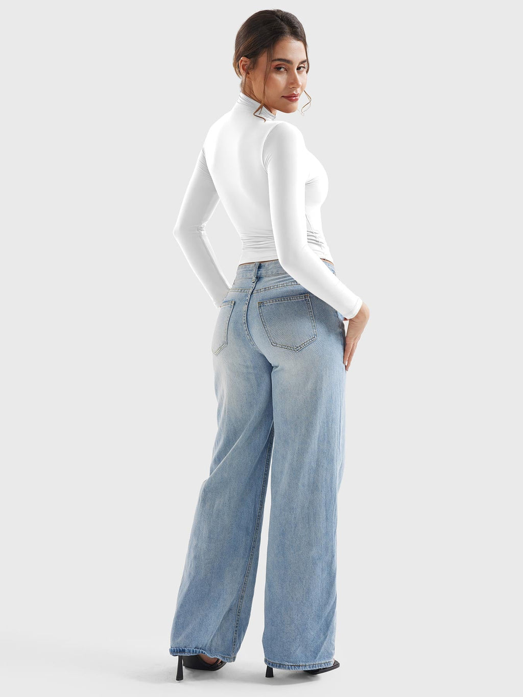 Haut manches longues Sariah Turtle Neck - AERLO