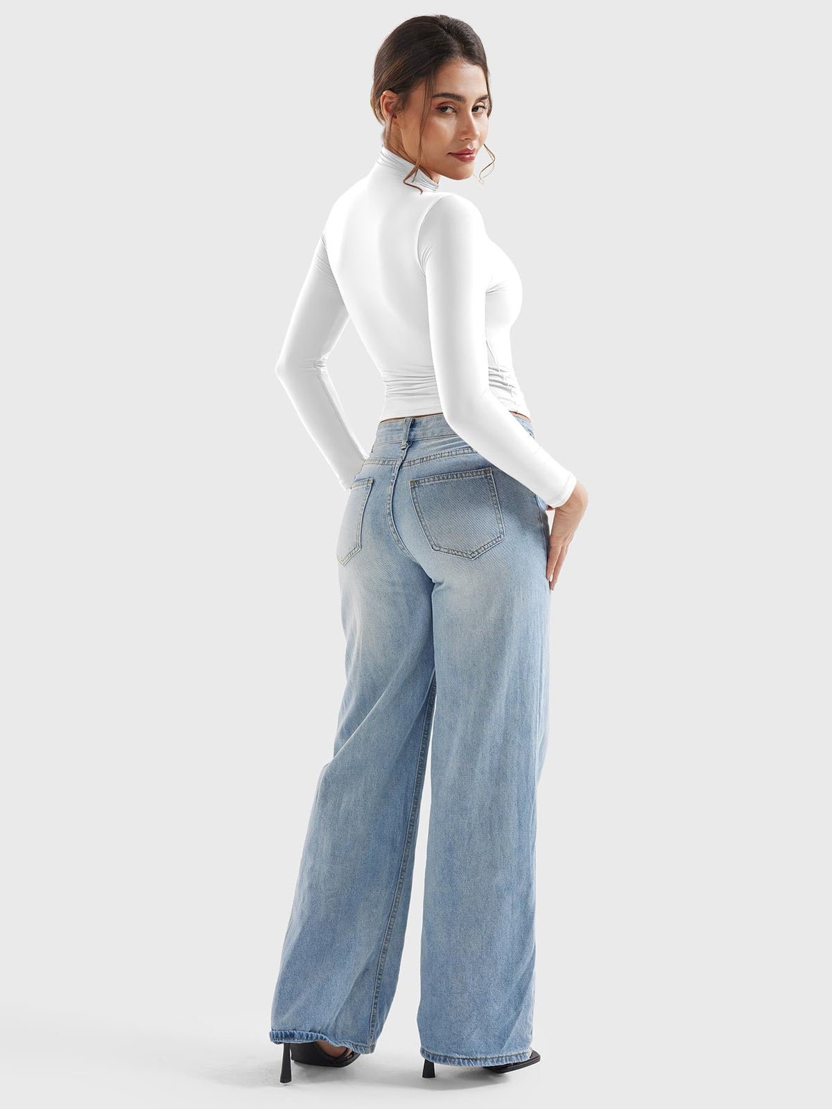 Haut manches longues Sariah Turtle Neck - AERLO