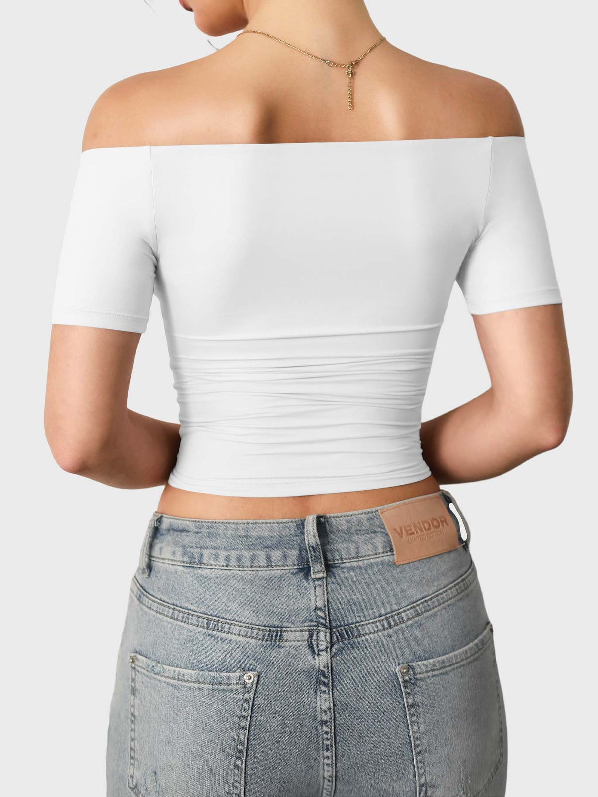 Haut manches courtes Luzlie Off Shoulder - AERLO