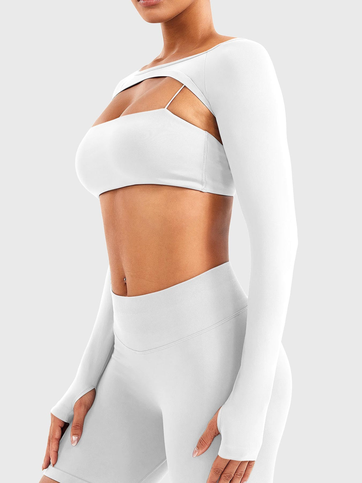 Sherylie Seamless Bolero Shrug - AERLO