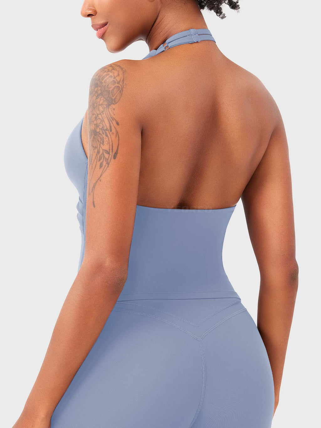 Elevine V Neck Halter Tank - AERLO