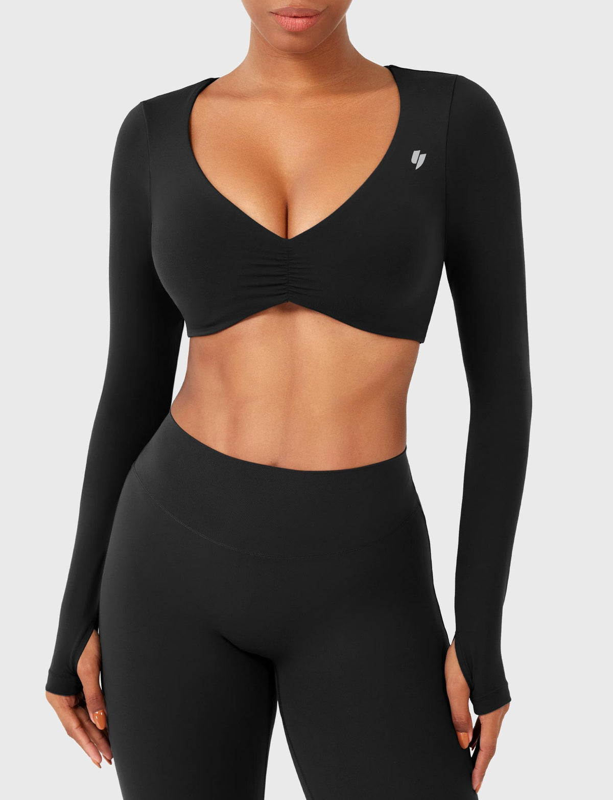 Haut manches longues Agantha Ruched - AERLO