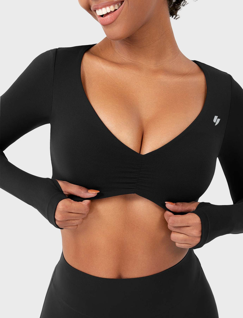 Haut manches longues Agantha Ruched - AERLO