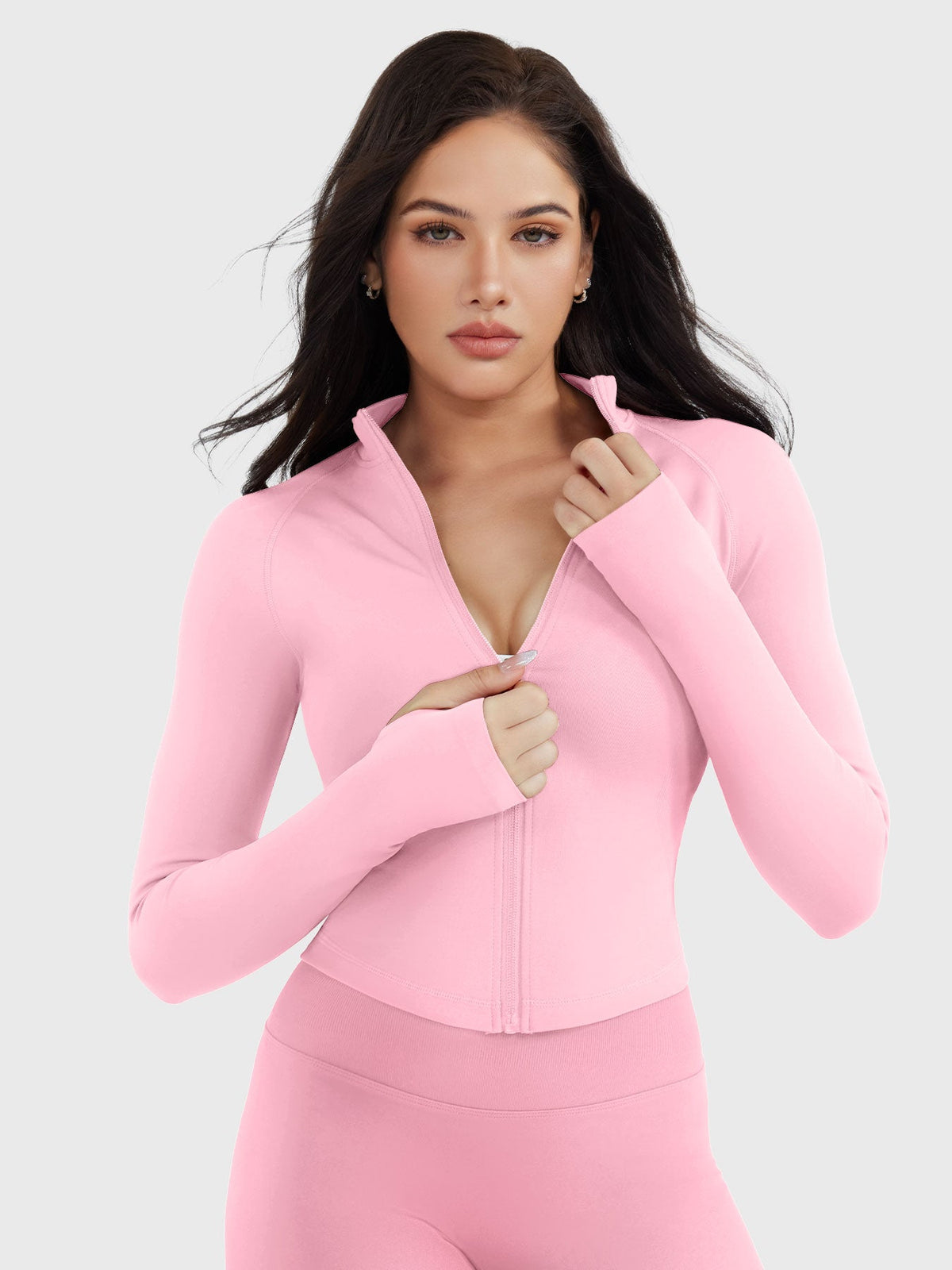 Antoniy SoftHue Seamless Zip Up Jacket - AERLO