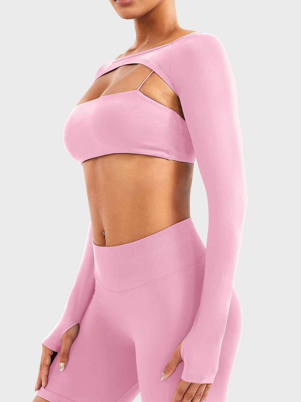 Sherylie Seamless Bolero Shrug - AERLO