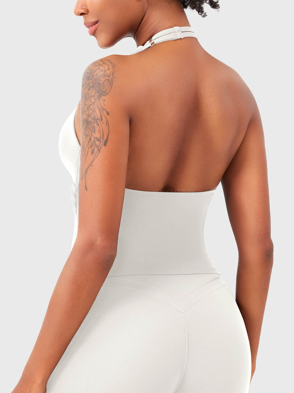 Elevine V Neck Halter Tank - AERLO