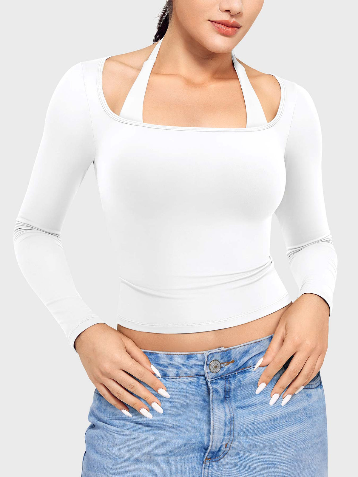 Haut manches longues Arleney Square Neck - AERLO