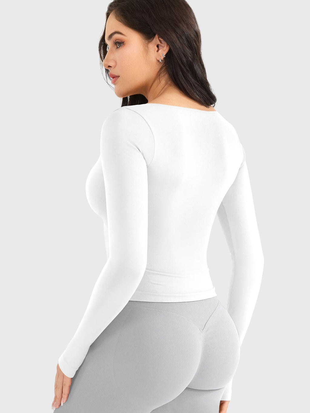 Haut manches longues Agniee sans coutures - AERLO