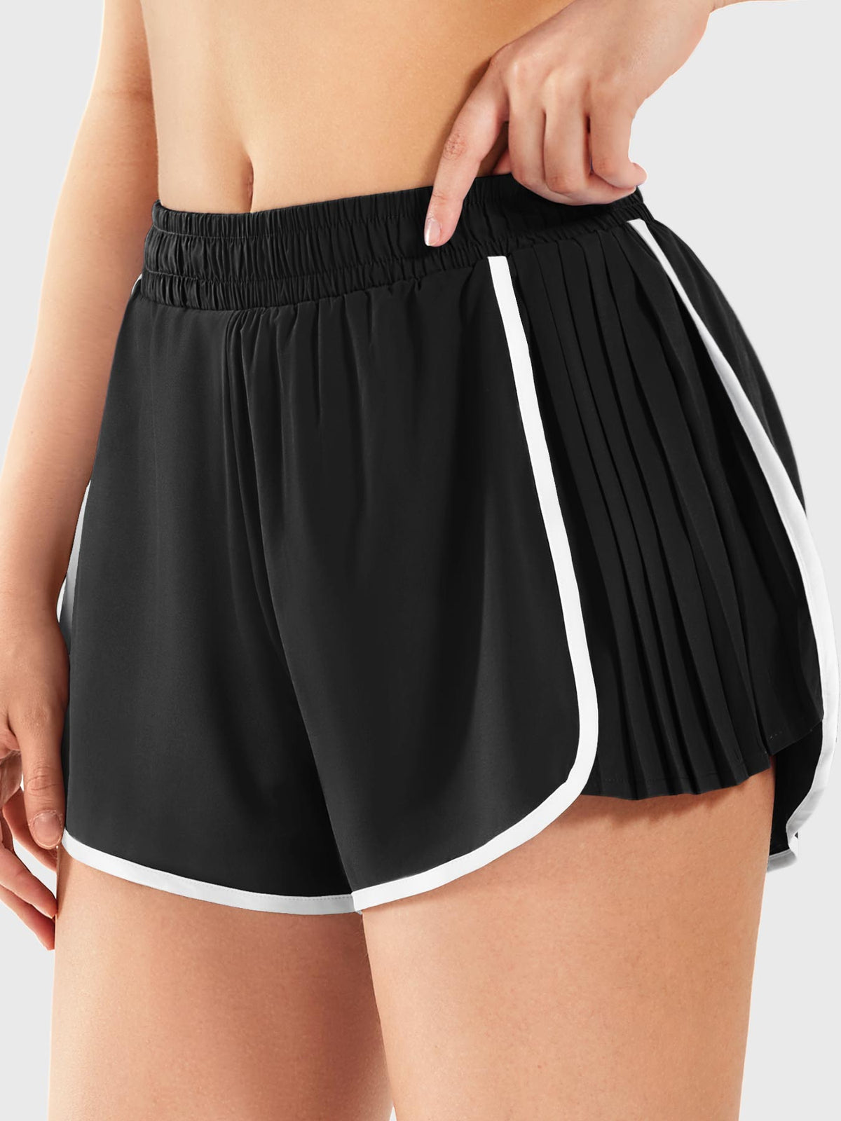 Skylari Pleated Mini Skorts - AERLO