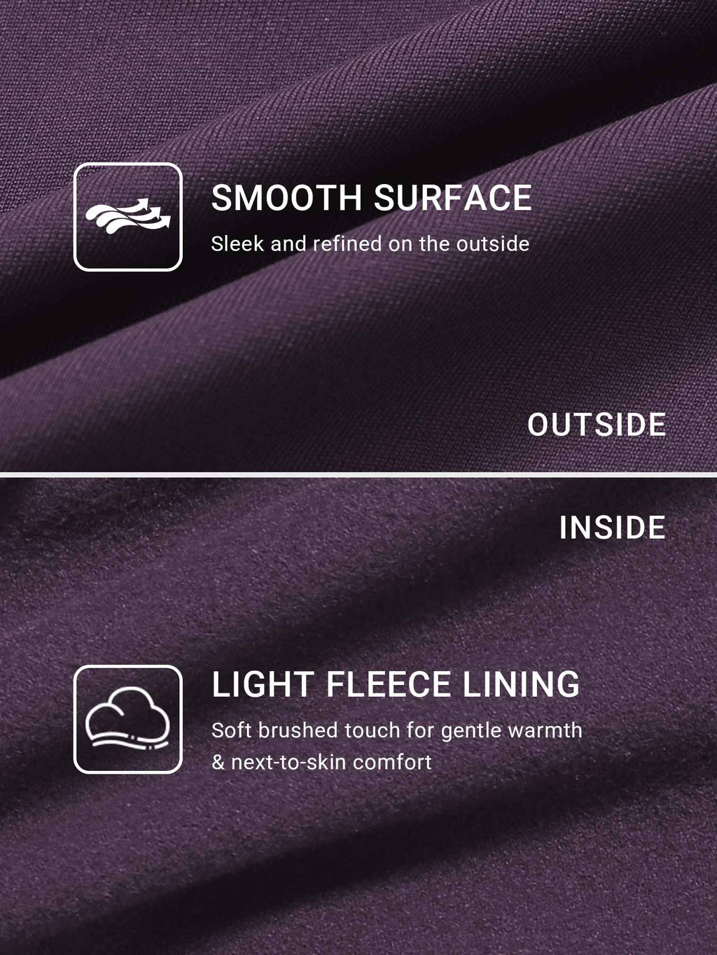 Legging Eddiy 30.5" Fleece Straight - AERLO