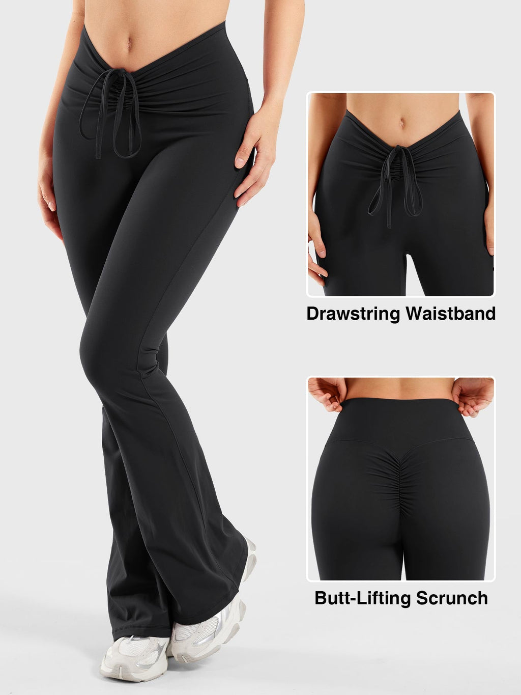 Legging Ericane Drawstring évasé - AERLO