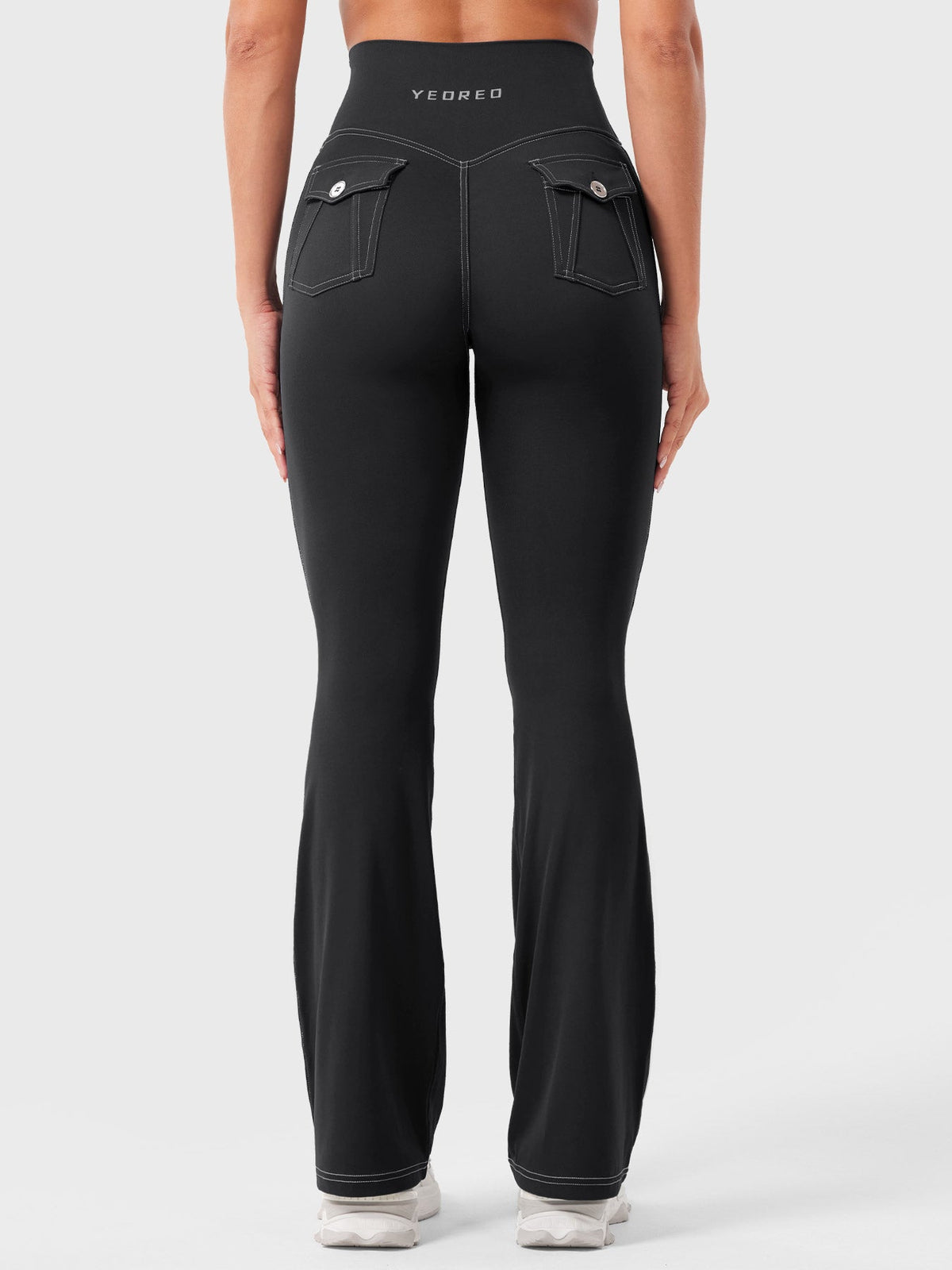 Legging Bernicy CoreFlex Faux Denim évasé - AERLO