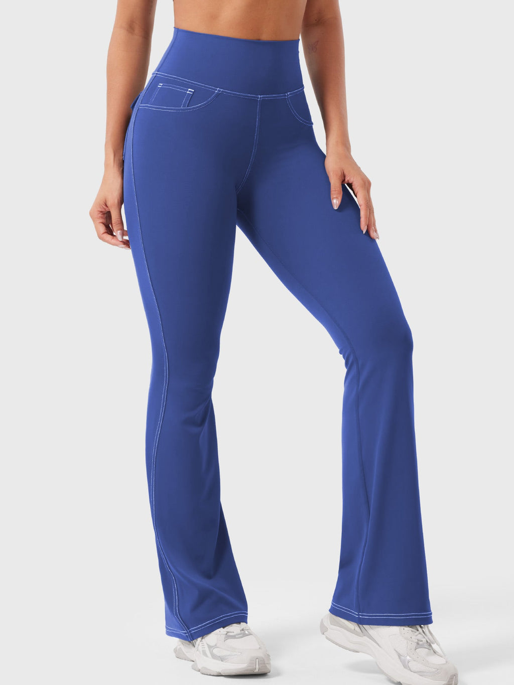 Legging Bernicy CoreFlex Faux Denim évasé - AERLO