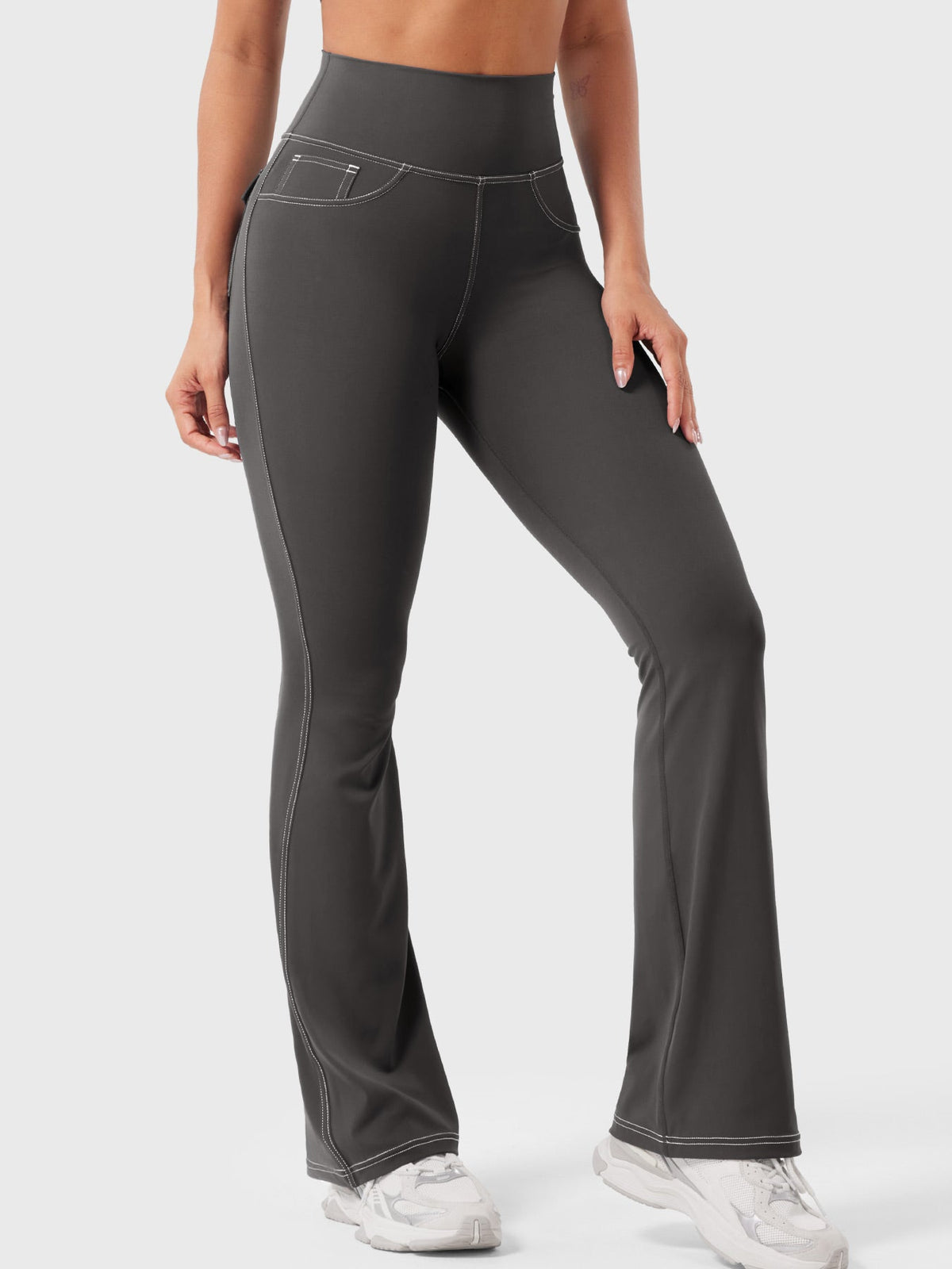 Legging Bernicy CoreFlex Faux Denim évasé - AERLO