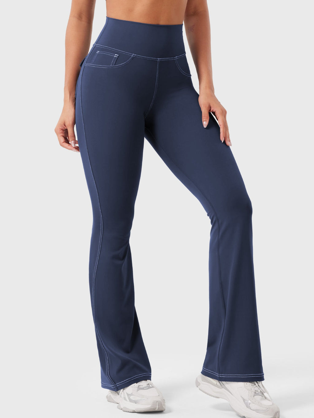 Legging Bernicy CoreFlex Faux Denim évasé - AERLO