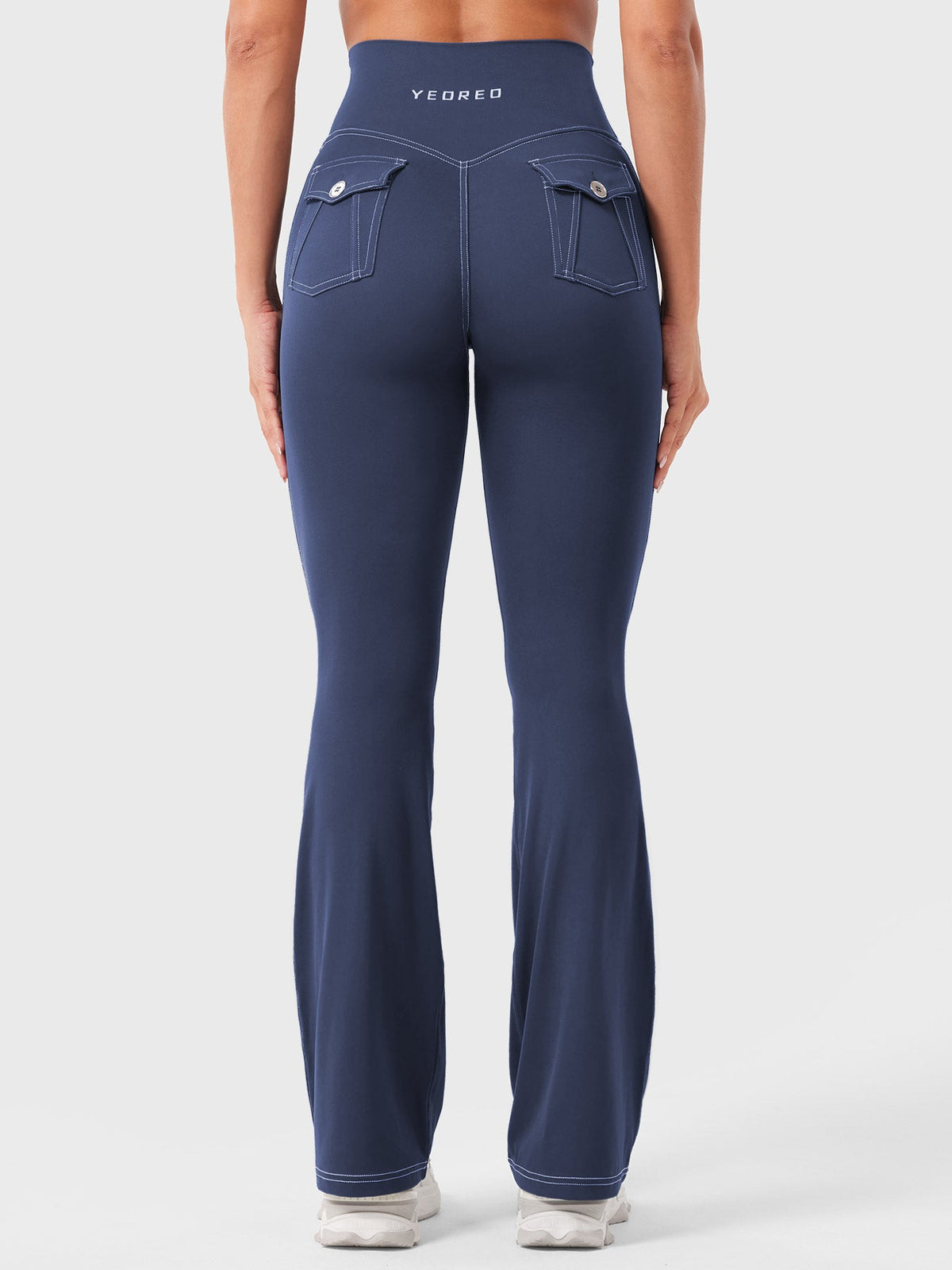 Legging Bernicy CoreFlex Faux Denim évasé - AERLO