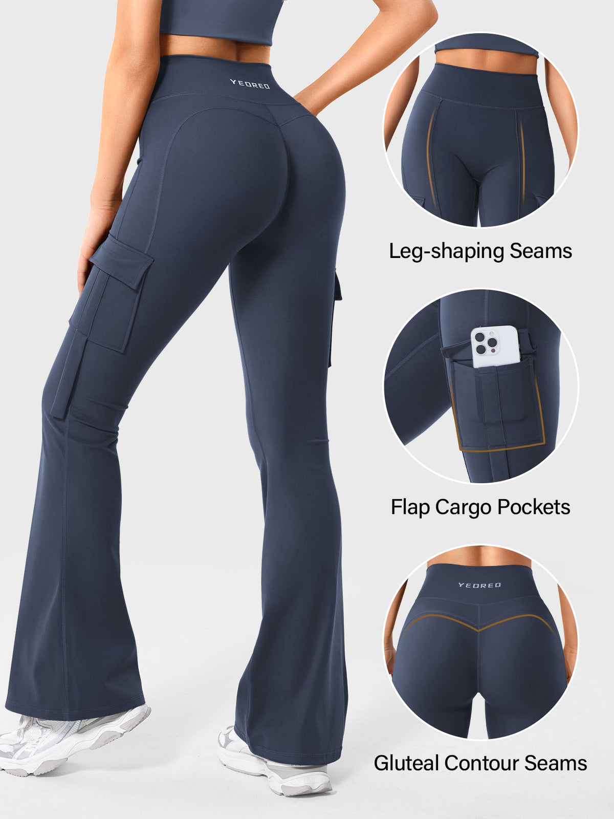 Legging Byenda CoreFlex évasé - AERLO