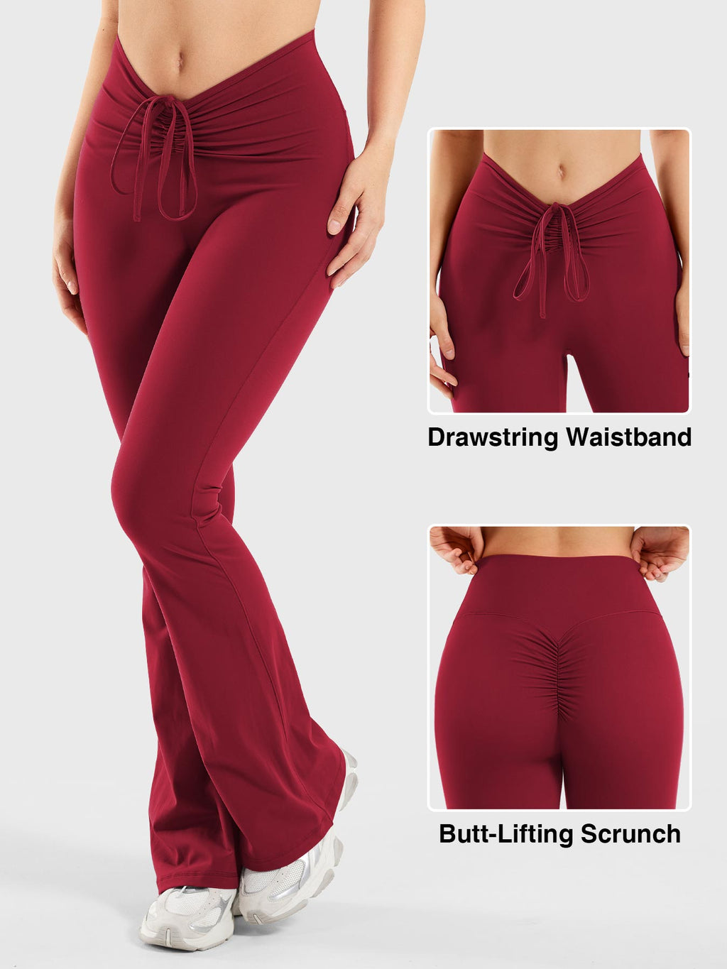 Legging Ericane Drawstring évasé - AERLO
